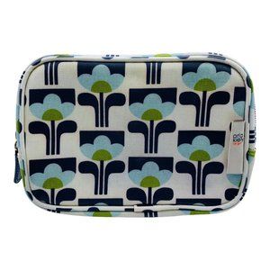 Orla Kiely for Target Small Cosmetic Makeup Case Bag Mod Floral Tulip Daisy